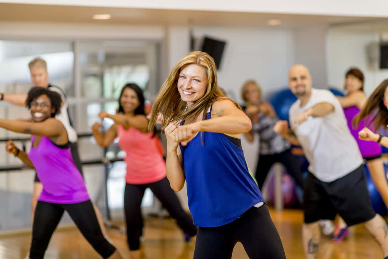group-exercise Group exercise is contagious at the YMCA of Bristol