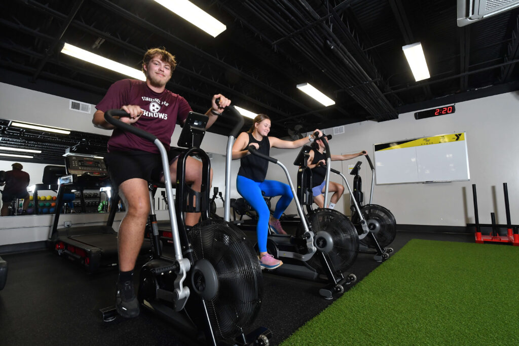 Aerobics at the Y and stretching
